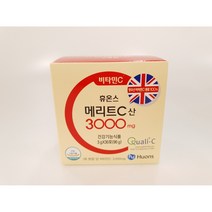 휴온스 메리트 C산 영국산 비타민C 원료 3000mg 1박스(30포), 1박스