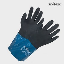 토와 내유 실험 산업용 내화학성 안전 장갑 씬크렉스 871, 1개