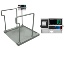 휠체어 체중계 바닥 저울 병원 요양원 환자 무게 측정