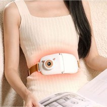 1휴대용 무선 온열 복부 배 찜질 안마기 마사지기 접이식 USB충전 허리통증 QC-500, 지니큐무선복부마사지기