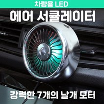 차량용 LED 에어 서큘레이터 선풍기 써큘레이터 USB 무선 미니 초소형 거치형 차이 소형 소리없는 선풍기 냉풍기, 초강력 트윈 선풍기 24V (오렌지))