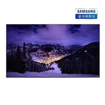 삼성전자 139cm LH55QMBEBGCXKR 4K UHD 스마트 사이니지 TV 모니터, 본품만(스탠드없음)