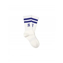 매장 정품 MLB 엠엘비 KIDS BASIC 스트라이프 양말 NY Royal Blue