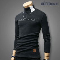 블루포스 터틀 티엘시(JJPTM5) 폴라티 목티 남자 기모 터틀넥 긴팔티셔츠 목폴라 남녀공용 단체티 빅사이즈 커플티