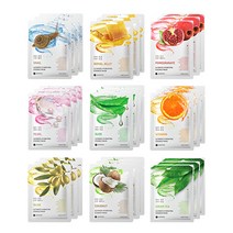 제이코스멕 에센스 시트 마스크팩 25ml 9종 X 3P 1세트 27매, 1세트 (9종 X 3P, 27매)