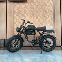 자토바이 RX 20인치 레트로 팻바이크 전기자전거 MTB 전동자전거, Super73-Y1/18A 더블 댐핑, 48V