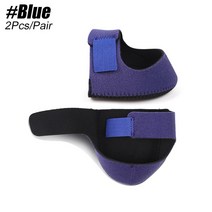 발뒤꿈치 쿠션 통증을 위한 젤 컵 통증 건염 갈라진 수리에 적합 1 쌍, 02 Blue-2PC_01 S