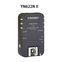 무선 동조기 카메라 촬영 조명 yongnuo i-ttl 플래시 컨트롤러 트리거 ii 용, yn622n ii