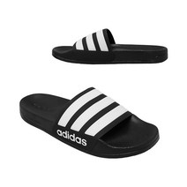 아디다스 ADIDAS ADILETTE CLOUDFOAM 아딜렛 클라우드폼 삼선 슬리퍼 AQ1701 (블랙&화이트)