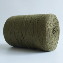 캐시미어 프리미엄 고급 수입 털실 뜨개실 100m 플랫 천 스레드 손 뜨개질 재료 diy 짠 가방 카펫 천 원사 두꺼운 실 다채로운 원사 바느질 액세서리, 26 아미 그린