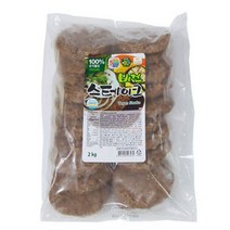 비건 패티 2kg, 콩과 현미로 만든 비건스테이크 2kg