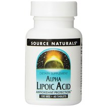 (3개) 소스내추럴스 알파리포산 100mg 60정, 단품, 단품