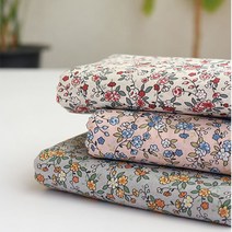 (천마마-아사원단) 60수 소피아플라워 3color (손수건 의류)