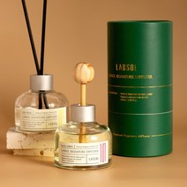 랩솔 차량용 방향제 디퓨저 자동차 차량 방향제 100ml, 라벤더+코튼