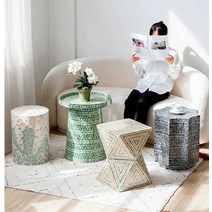 수입 오두막 테이블 거실 테이블 소파 미니 북유럽 미니협탁, R