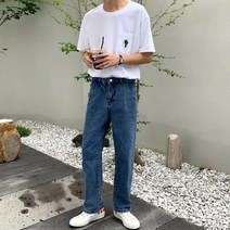 십전십미 봄여름 패션 진 남자 일자 슬랙스