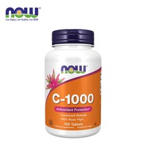나우푸드 비타민씨 메가도스 아스코르빈산 비타민C 1000mg 100정
