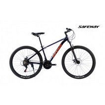 [사바코리아] SAFEWAY P100 29인치 21단 MTB 자전거 2023, Red