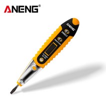 전기테스터기 멀티테스터기 VD700 펜 스크루드라이버 12-250V AC DC 콘센트 회로 전압 검출기 야간 투시경 파워 미터 포함 테스트