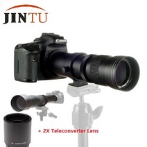 접사링 텔레컨버터Jintu 420-800mm 420-1600mm f8.3 망원 렌즈, 삼성