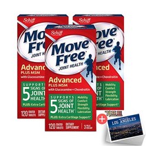 쉬프 무브 프리 조인트 헬스 어드밴스드 플러스 MSM 글루코사민 + 콘드로이틴 코티드 타블렛 3개 360개 +기프트