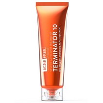 AcneFree 최대 강도 터미네이터 10 10 % 과산화 벤조일 심한 여드름 치료 생강 카모마일, 1개