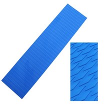 EVA 보트 바닥재 데크 시트 1200x450x5mm 인조 티크 패드 요트 제트 스키 미끄럼 방지 매트 서핑 보드 견인 워터 스쿠터, [07] Blue