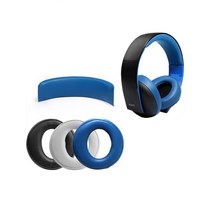 CECHYA-0083 PS3 PS4 7.1 골드헤드셋 전용 이어패드 헤드쿠션, 헤드블루(단품)