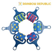 레인보우리퍼블릭 미술놀이 스폰지롤러 스펀지도장 롤러도장 무늬장난감 롤러장난감 도장장난감, xz 레인보우 리퍼블릭 EVA 대형 롤러 6종세트(모양, -