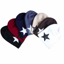 코코사라별롱비니모자 가을 겨울 남성 여성 뜨게 니트 털 모자