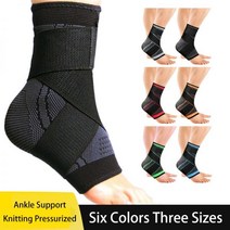 건강보호도 1 pc 스포츠 압력 발목 지원 농구 꼬기 통기성 넥타이 염좌 방지 나일론, tie blue_M(34-37) | CHINA