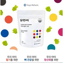 유판씨 멀티구미 3gX10구미X12팩 사과맛 키즈 어린이 멀티비타민 건강기능식품 구미형 젤리형, 1박스