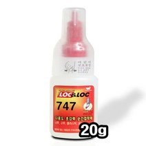 INVEN* 록앤록 747 초강력 순간접착제 20g @1개@ 트위스트노즐 @안전2중포장@