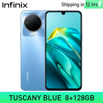 핸드폰 싸게 사는 법 세계 초연infinix note 12 2023 4g nfc 스마트폰 8128gb helio g99 6nm 프로세서 6 7 fhd amoled 디스플레이, 파란색 8GB 128GB