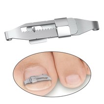 내성 내향성 발톱 교정기 테이프내성 발톱 교정기 버클 페디큐어 탄소강 풋 케어 임베드 발가락 네일 트리, [05] Set E, 05 Set E