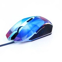 마우스 fps 3200 DPI 원형 호흡 LED 라이트 USB 게이밍 유선, 그림으로, 협력사, 01 as picture, 한개옵션1
