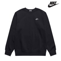 나이키 NSW 클럽 플리스 크루 맨투맨 (BV2662-010)