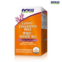 [나우푸드] 루테인-지아잔틴 맥스 30캡슐, 상세 설명 참조, 상세 설명 참조