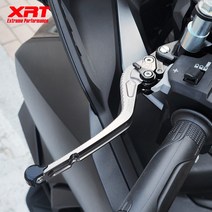 혼다 포르자750 레버 XRT 튜닝 6단 조절식 / 폴딩 접이식 레바, Short - 숏, 6단 Folding - 접이식, 크롬