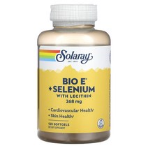 솔라레이 Bio E + Selenium with Lecithin 134 mg 120 Softgels