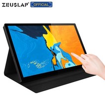 8.9 인치 터치 스크린 휴대용 모니터 울트라 슬림 IPS 디스플레이 HDMI 호환 c타입 노트북 플레이스테이션 4 스위치 엑스박스 삼성 노트 10 과 가능, 8.9inch Touch