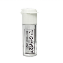 (주)인산가 9회 죽염(6g)/자죽염(6g) 분말 고체 담은 휴대용기/ 인산죽염, 6g, 1개, 9회 죽염 분말
