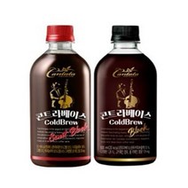 칸타타 콘트라베이스 콜드브루 500ml 블랙6개 + 스위트아메리카노6개 / 총 12개, 12개입
