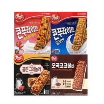 아침간편대용식 밀크바 4종류세트(4가지맛)