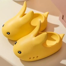 DAVIS 큐티래빗 슬리퍼 아동 욕실화, 3.옐로우