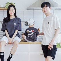 몽피마피 맘마미아 반팔 패밀리 22B03/ 패밀리룩 가족사진의상