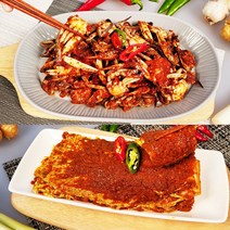 매운찬 원조한입불양념게장 1kg / 매운맛 + 매운찬실비김치 1.5kg