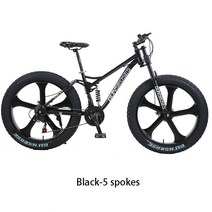 산악 및 해변용 자전거 24 인치 4.0 팻 타이어 MTB 크로스컨트리, 05 black 3_02 26 inch_01 7