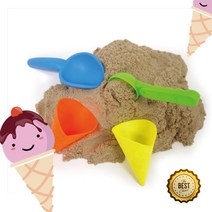 모래로만드는 아이스크림 스쿠퍼 만들기놀이 남자아이선물 오감자극 육아템