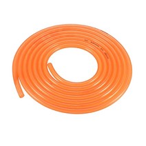 Uxcell 10피트 6mm PU 전송 라운드 벨트 고성능 우레탄 벨트 레드 컨베이어 본딩 머신 드라이어 용, Orange, 0.31x10ft